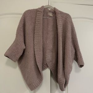 Barefoot Dreams 3/4 sleeve cardigan